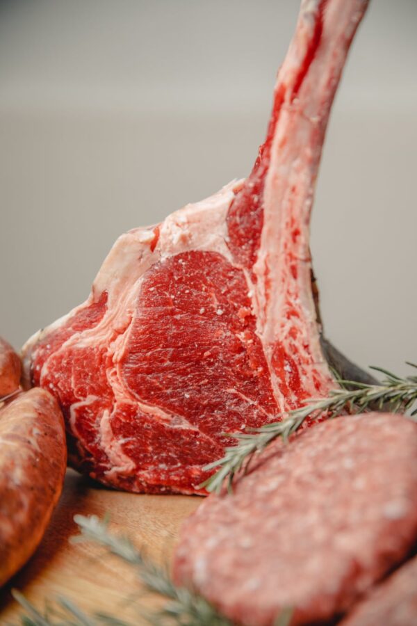 chuleta tomahawk para barbacoa