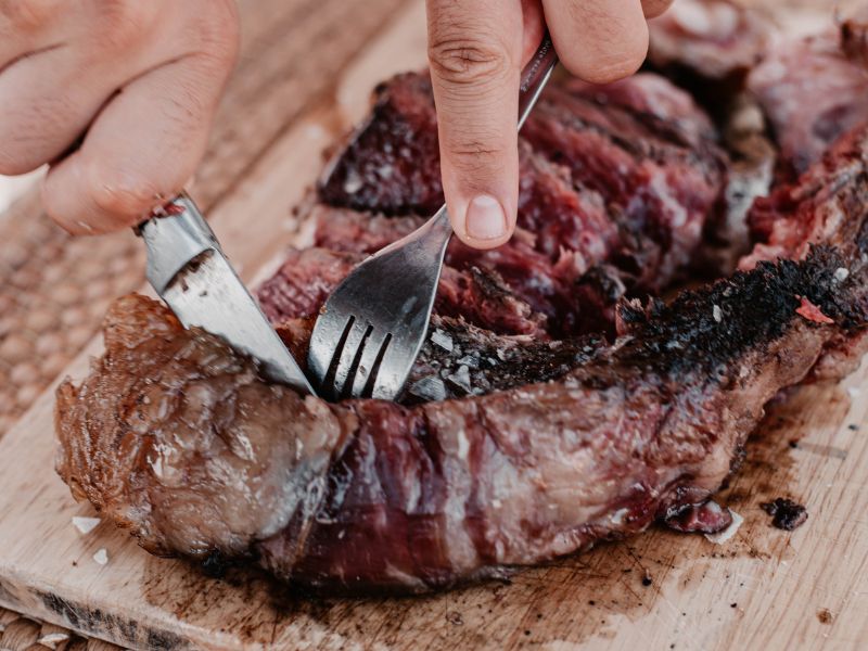 conservación de carne cocinada